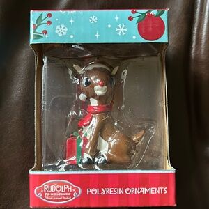 NWT Wondapop Rudolph Polyresin Ornament